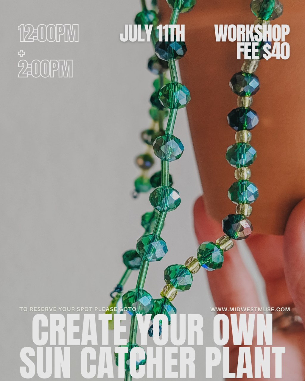 Sun Catcher Plant Workshop – July 11, 2026